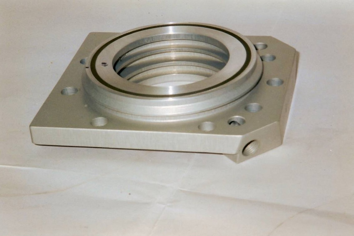 Elastomer's in-house machining capabilities shown.